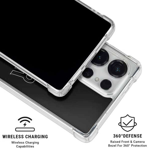 Marvel Black Panther Night Time Watch Galaxy S25 Ultra Clear Case